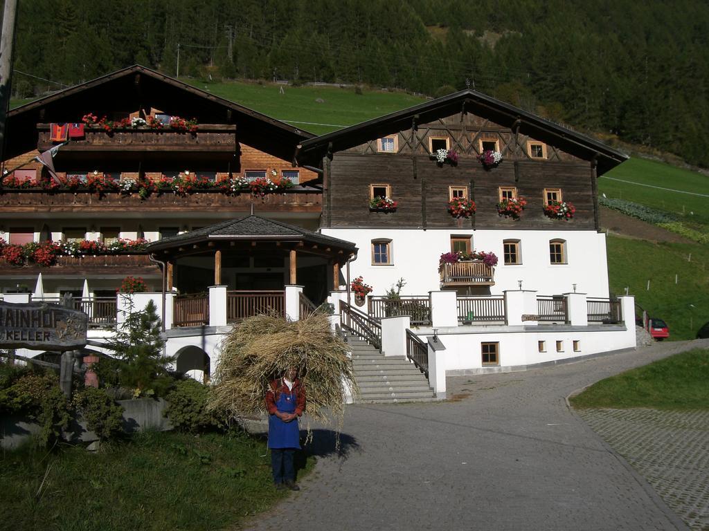 Hotel Rainhof Senales Bagian luar foto